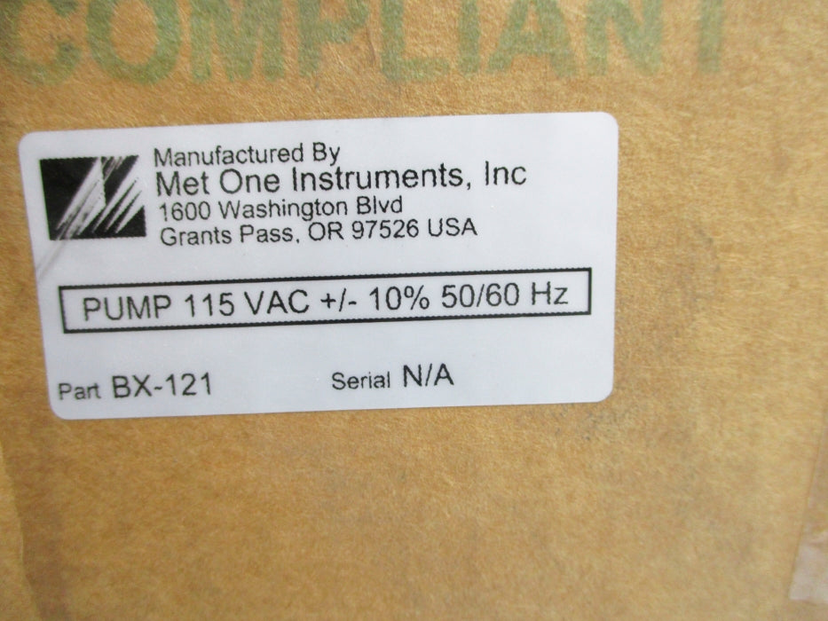 MET ONE INSTRUMENTS BX-121 NSMP