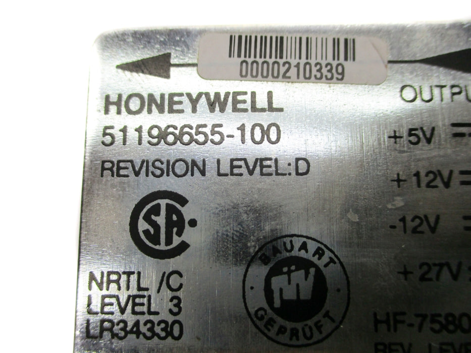 HONEYWELL 51196655-100 UNMP
