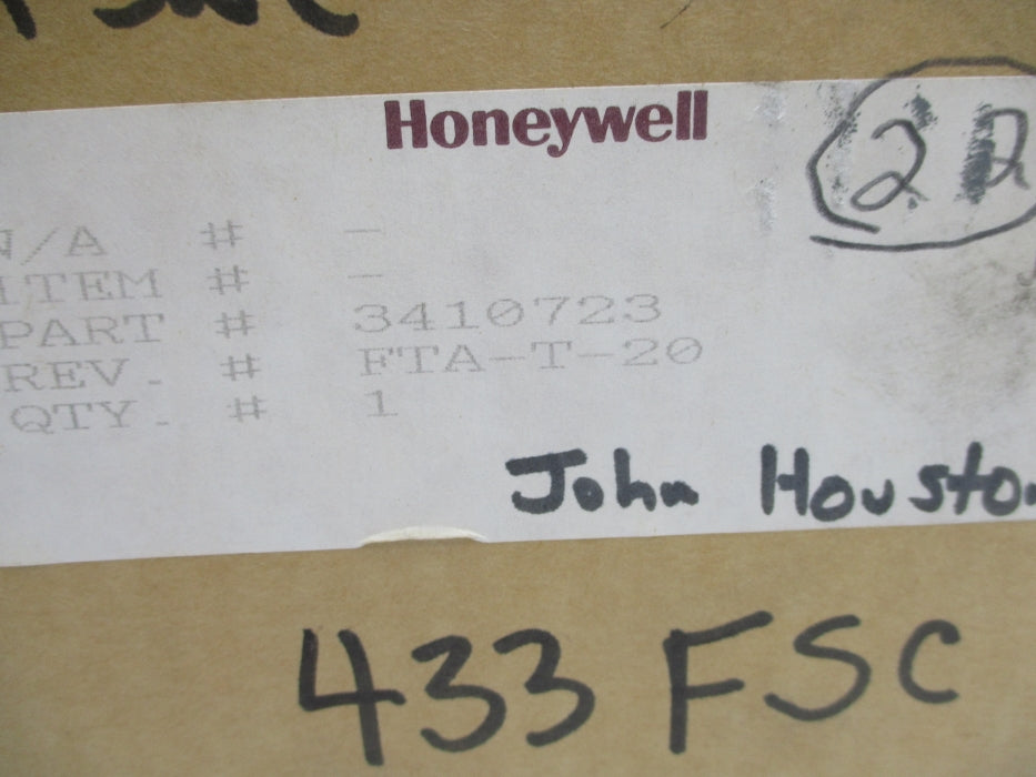 HONEYWELL FTA-T-20 3410723 NSMP