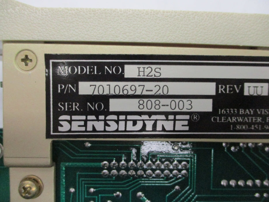 SENSIDYNE H2S 7010697-20 NSNP