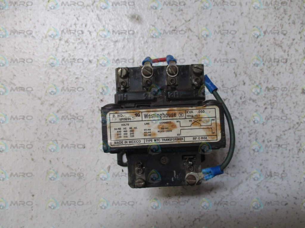 WESTINGHOUSE IF0890 CONTROL TRANSFORMER *USED*