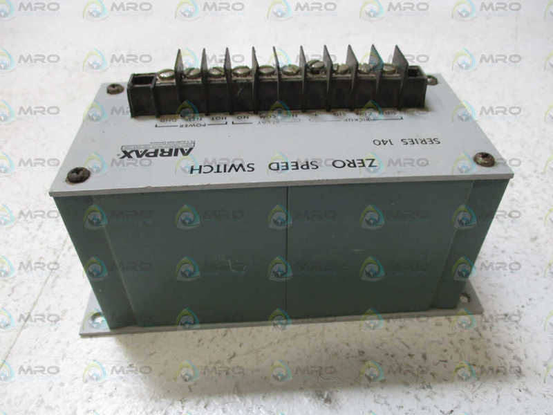 AIRPAX SERIES 140 075-140-6112 ZERO SPEED SWITCH *USED*