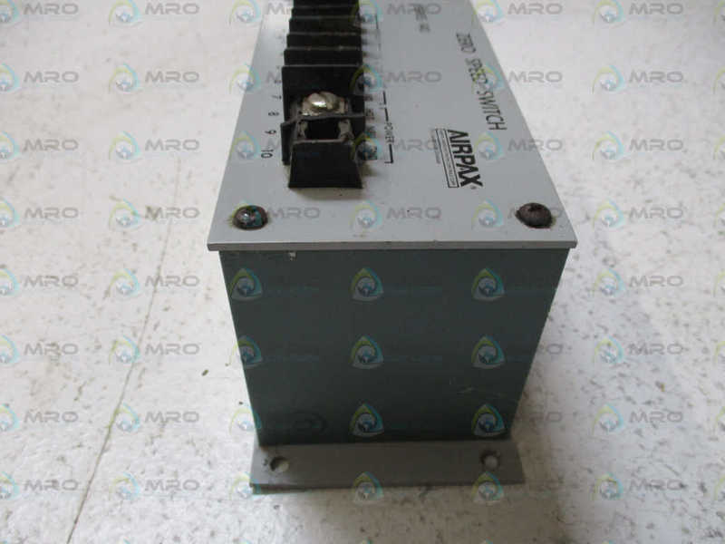 AIRPAX SERIES 140 075-140-6112 ZERO SPEED SWITCH *USED*