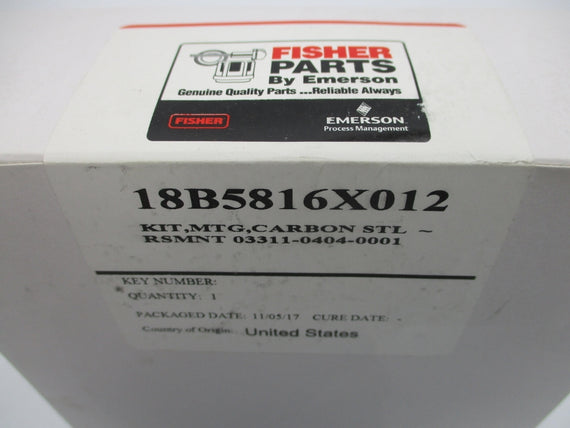 FISHER 18B5816X012 NSFS