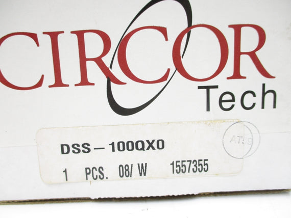 CIRCOR TECH DSS-100QX0 500PSIG NSMP