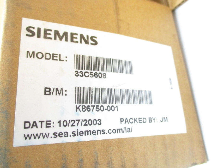 SIEMENS 33C5608 K86750-001 NSMP