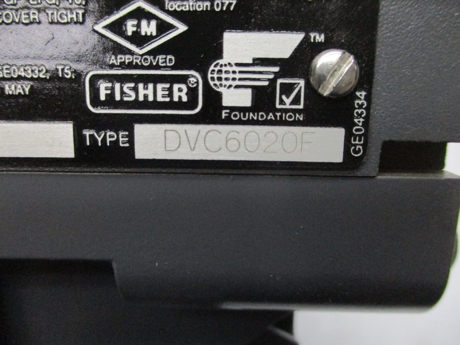 FISHER DVC6020F NSNP