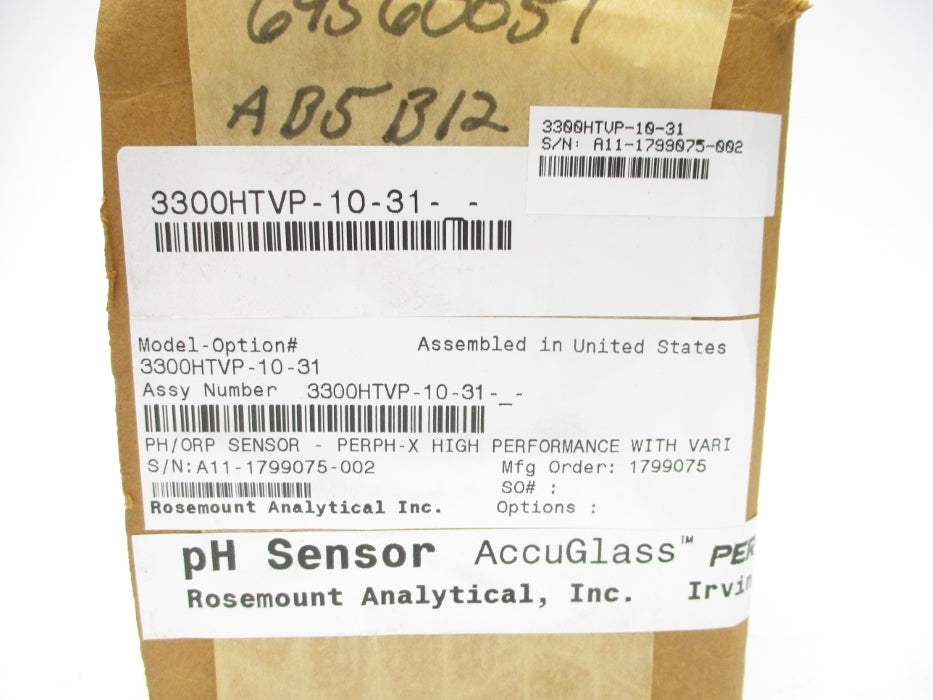 ROSEMOUNT 3300HTVP-10-31 NSMP