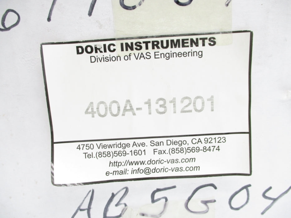 DORIC INSTRUMENTS 400A-131201 NSMP