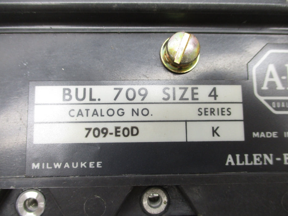 ALLEN BRADLEY 709-EOD SER. K (BR/YL) NSMP