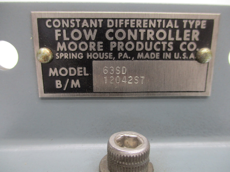 MOORE PRODUCTS 63SD 12042S7 NSNP