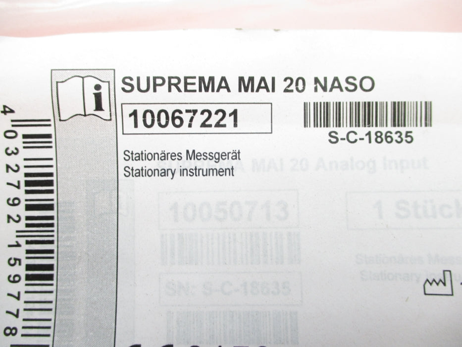 MSA MAI20 10067221 NSMP