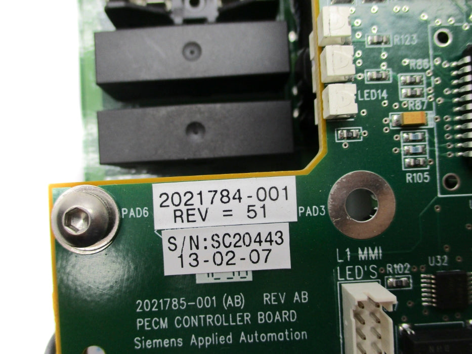SIEMENS 2021784-001 W/2021789-001 REV. 51 NSNP