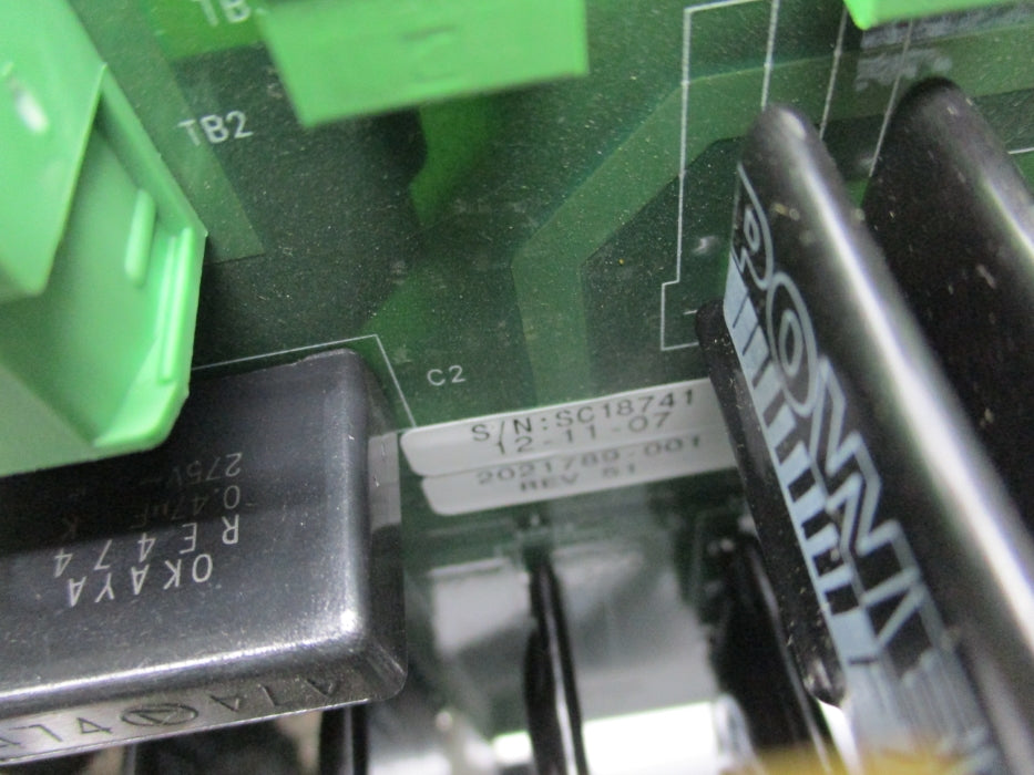 SIEMENS 2021784-001 W/2021789-001 REV. 51 NSNP