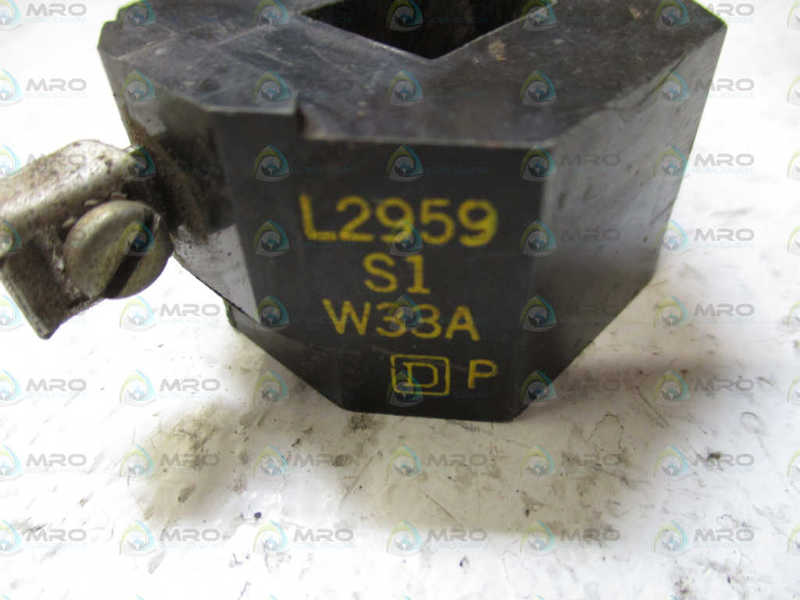 SQUARE D L2959-S1-W33A COIL 110-120V *USED*