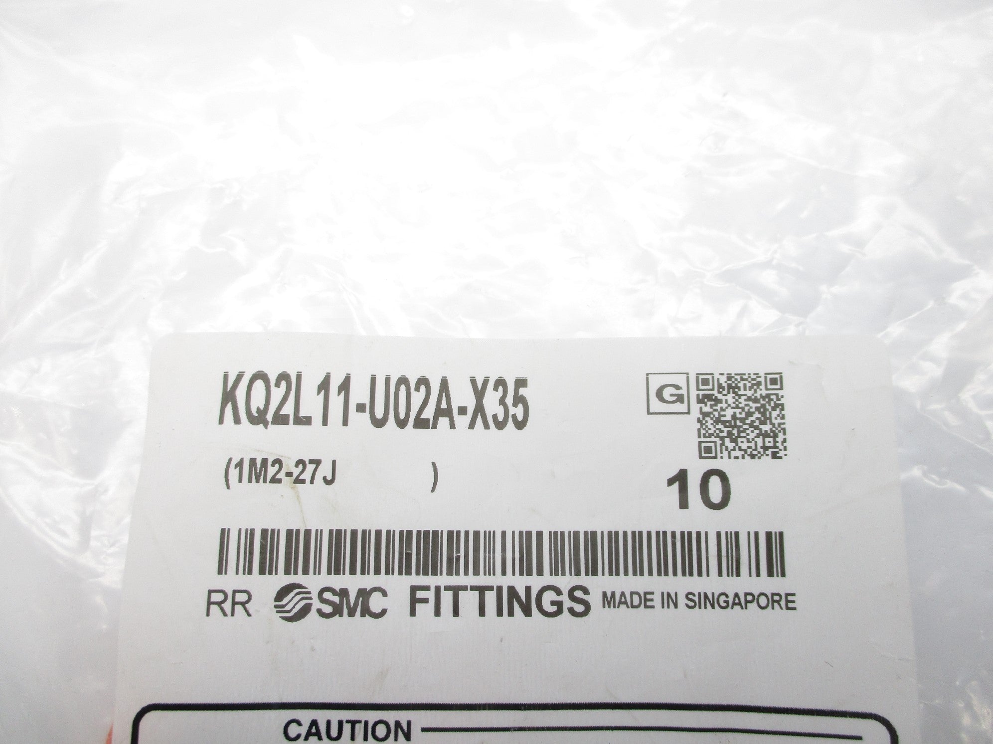 SMC KQ2L11-U02A-X35 (PKG OF 10) NSMP