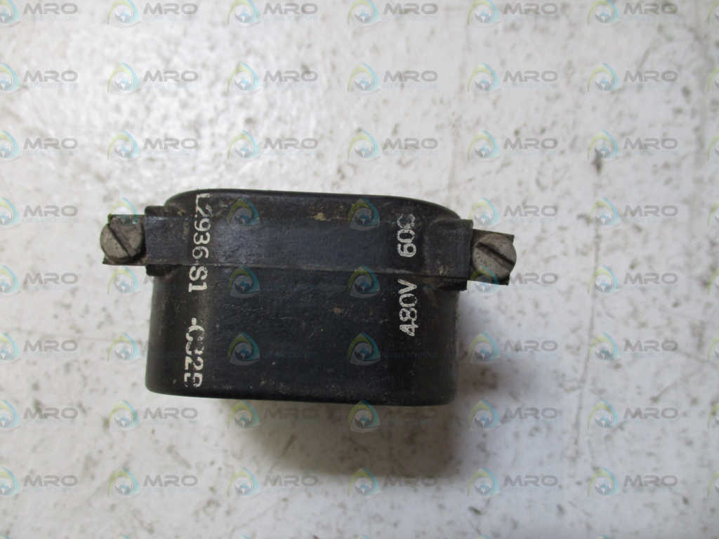 SQUARE D L2936-S1-C32B COIL 480V *USED*