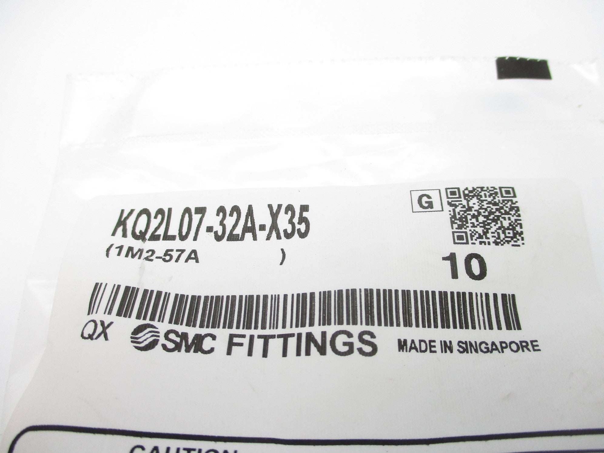 SMC KQ2L07-32A-X35 (PKG OF 10) NSMP