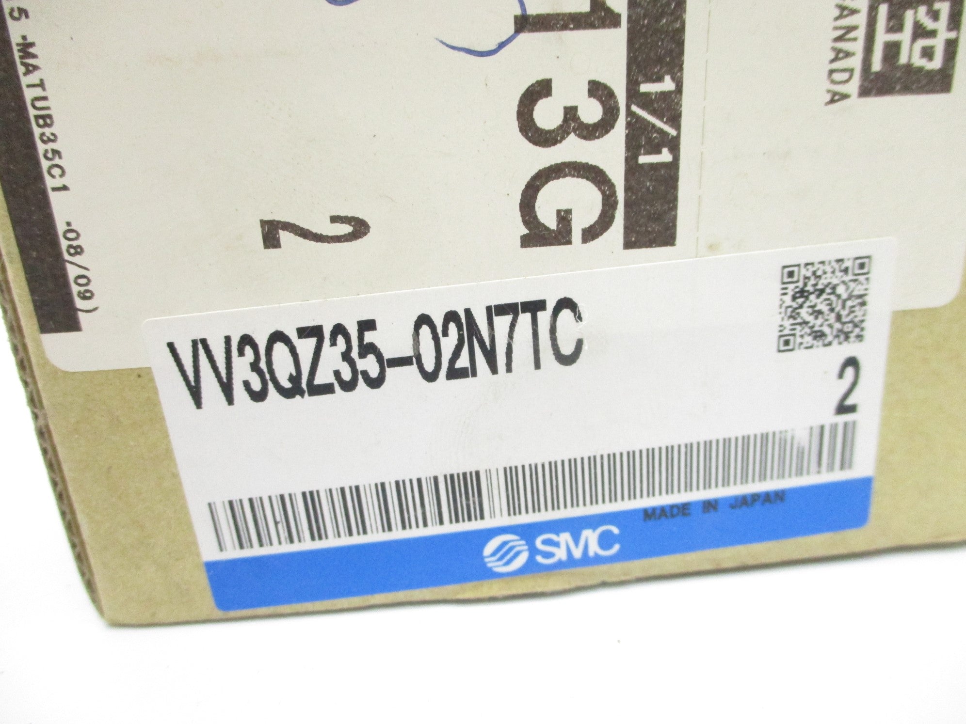 SMC VV3QZ35-02N7TC (PKG OF 2) NSFS