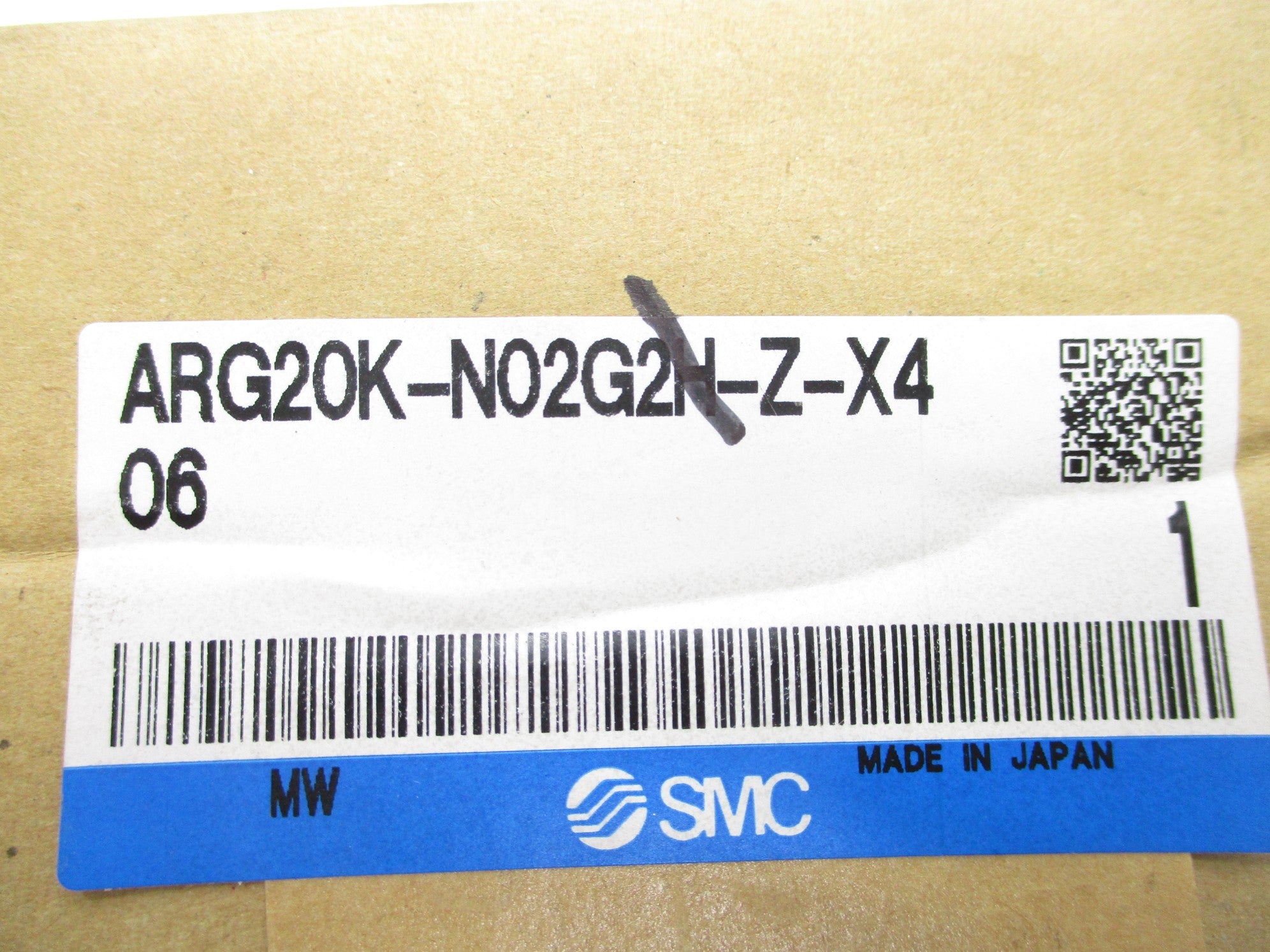 SMC ARG20K-N02G2H-Z-X406 NSMP