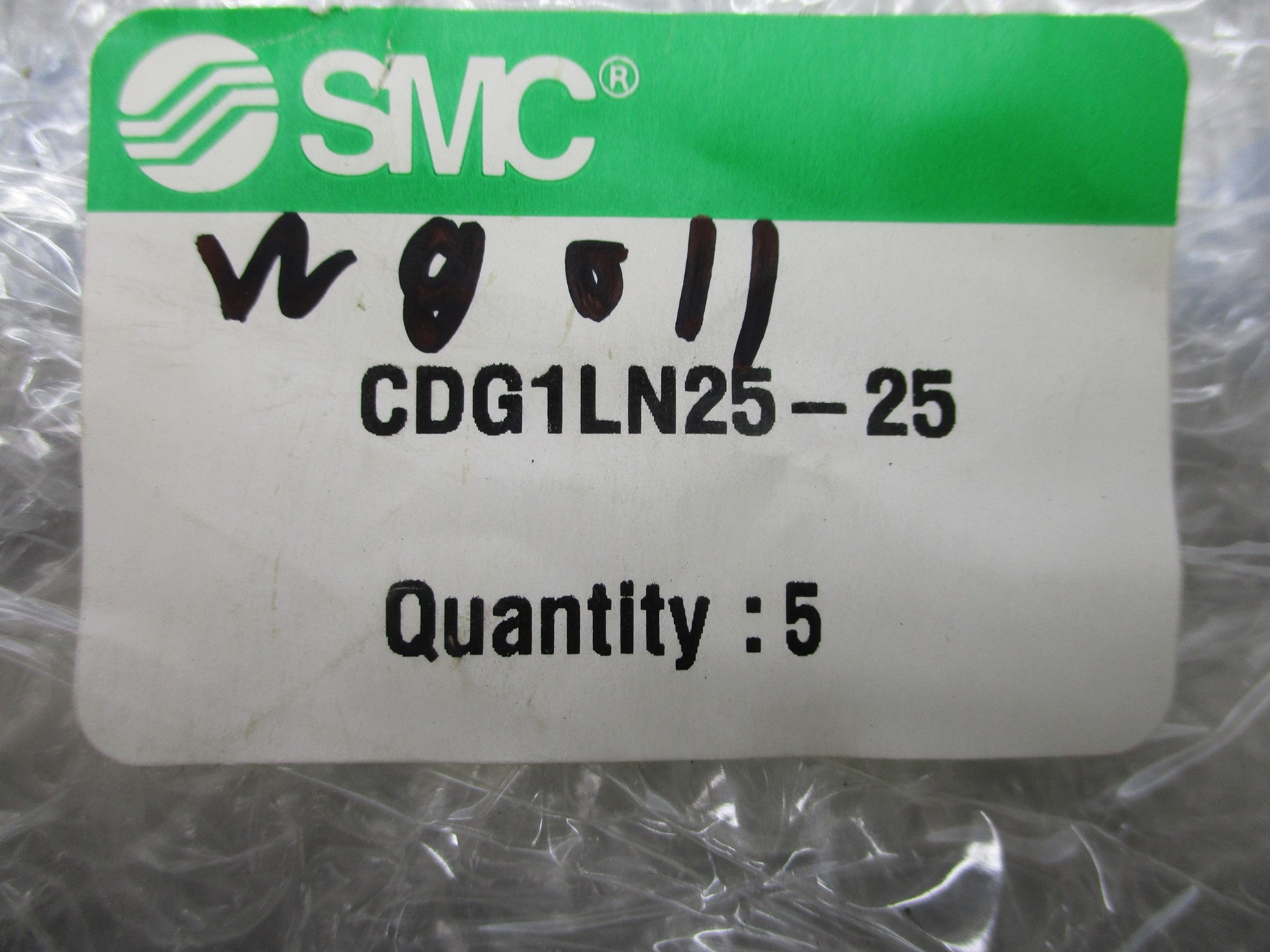SMC CDG1LN25-25 150PSI (PKG OF 5) NSMP