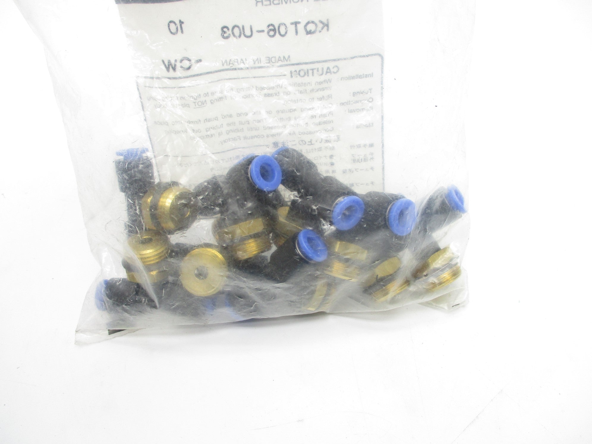 SMC KQT06-U03-CW (PKG OF 10) NSMP