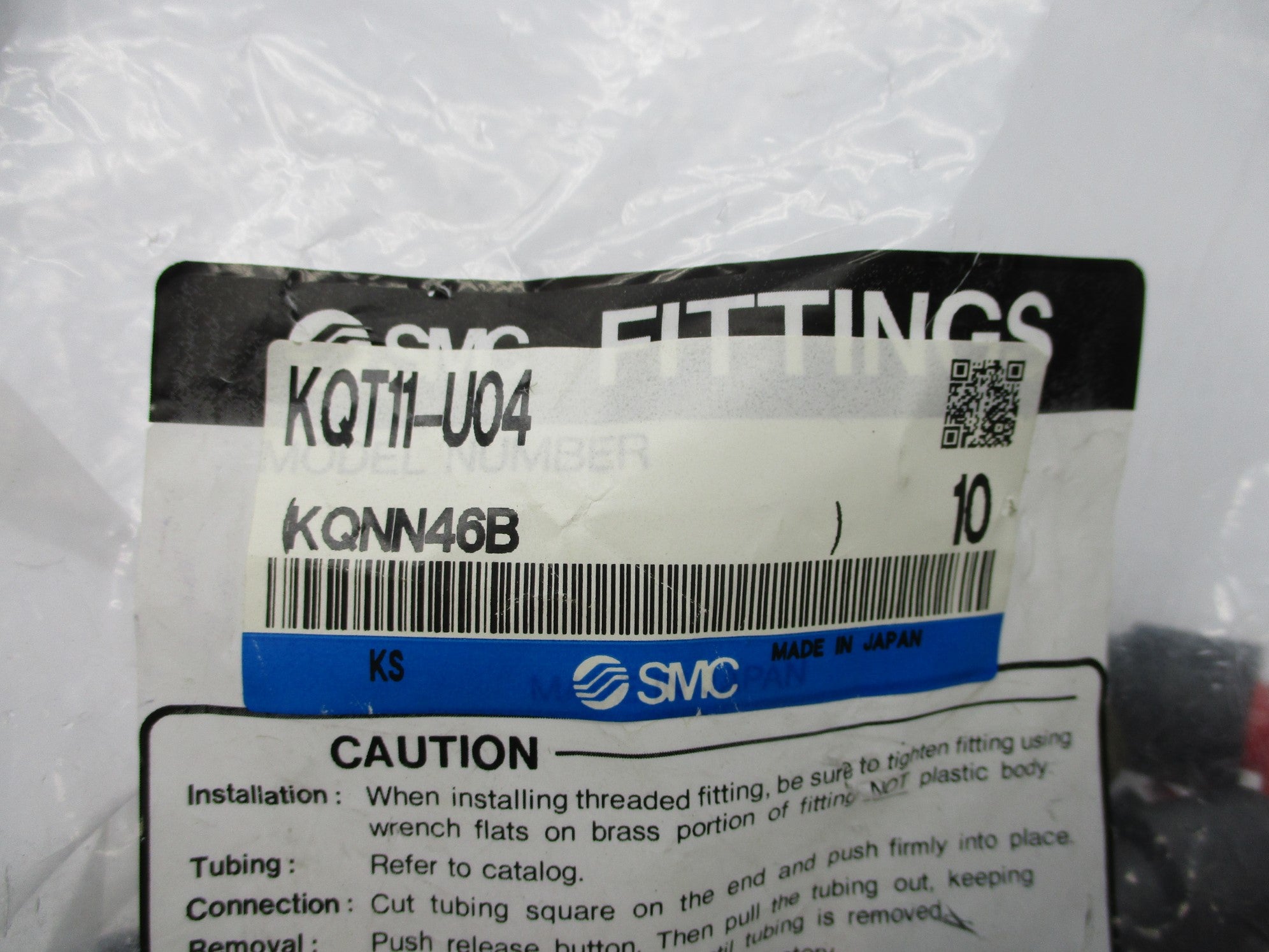 SMC KQT11-U04 (PKG OF 10) NSMP