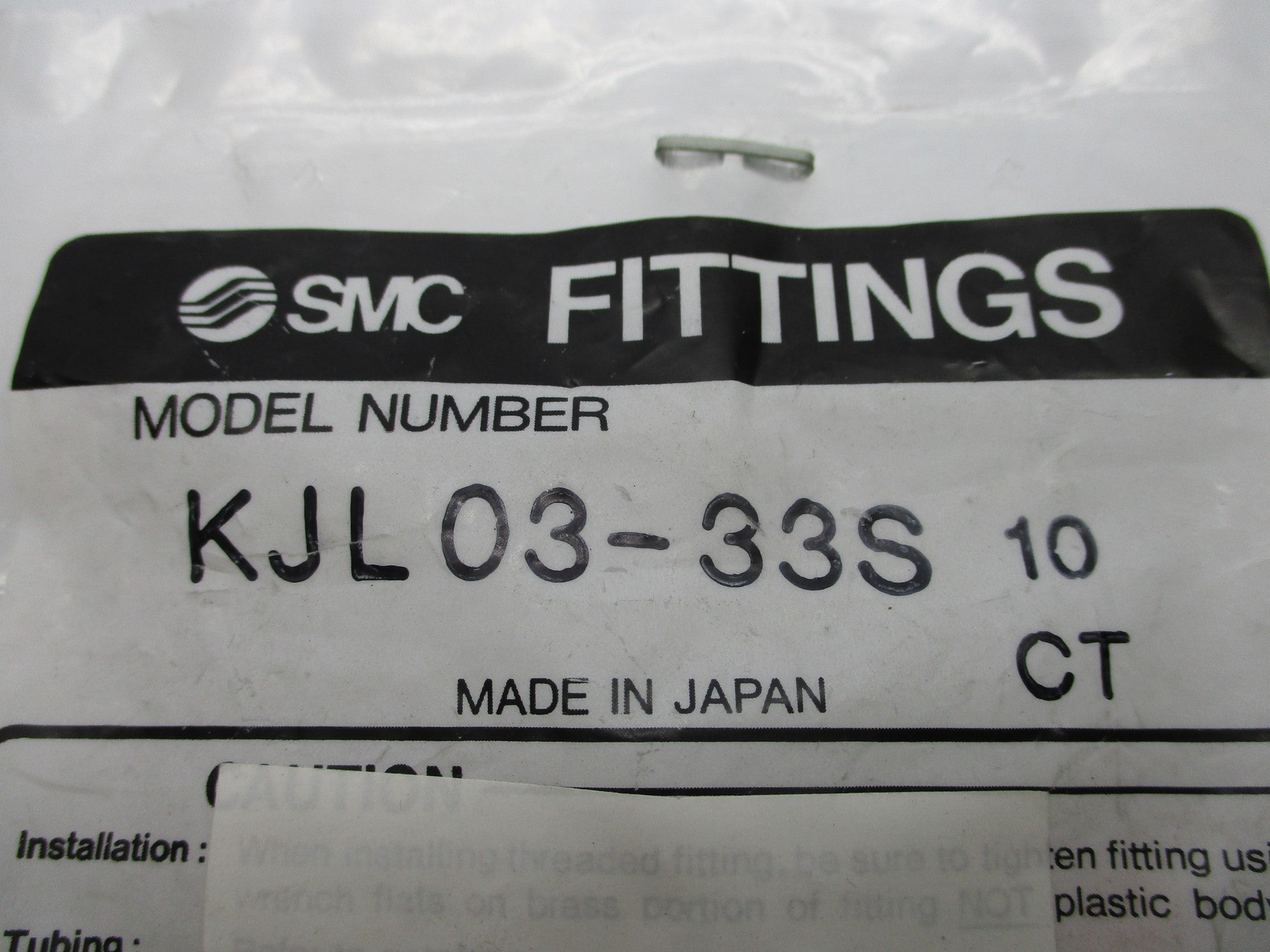 SMC KJL03-33S (PKG OF 10) NSMP