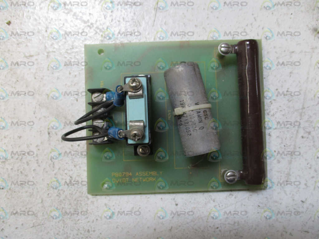 P80794 DV/DT NETWORK CIRCUIT BOARD *USED*