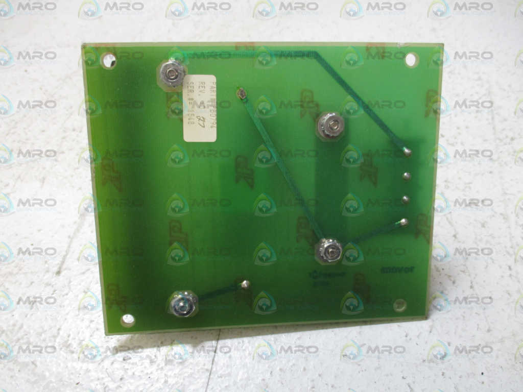 P80794 DV/DT NETWORK CIRCUIT BOARD *USED*