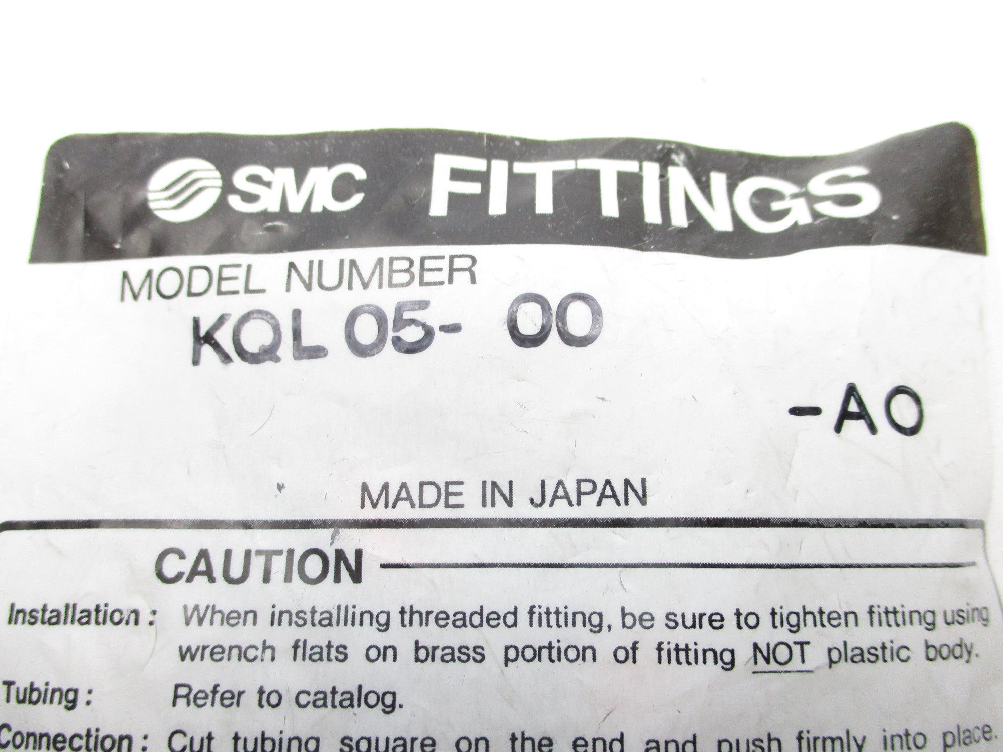 SMC KQL05-00-AO (PKG OF 10) NSMP