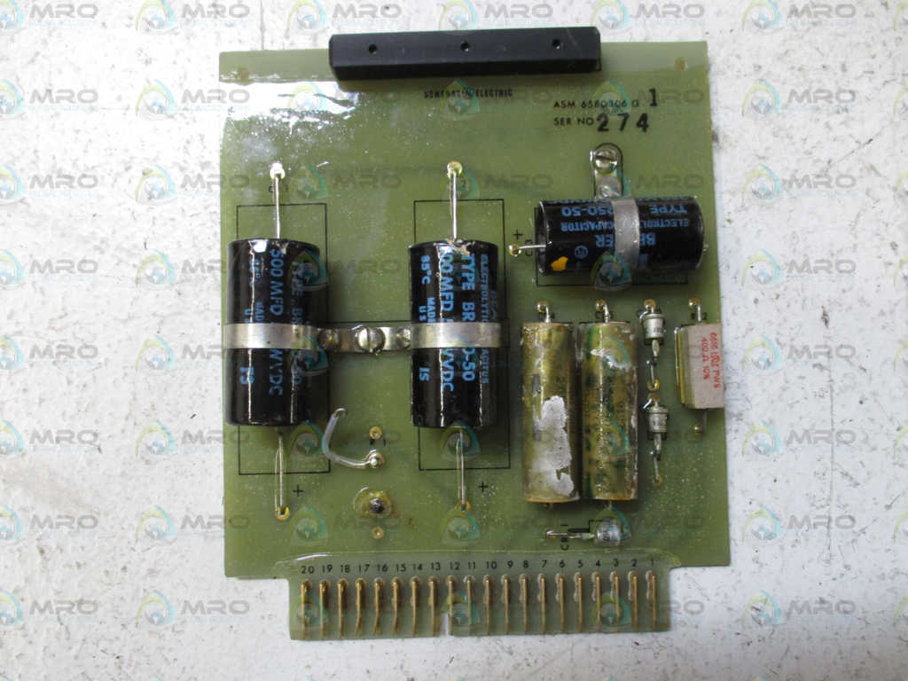 GENERAL ELECTRIC ASM 658D306G1 CIRCUIT BOARD *USED*