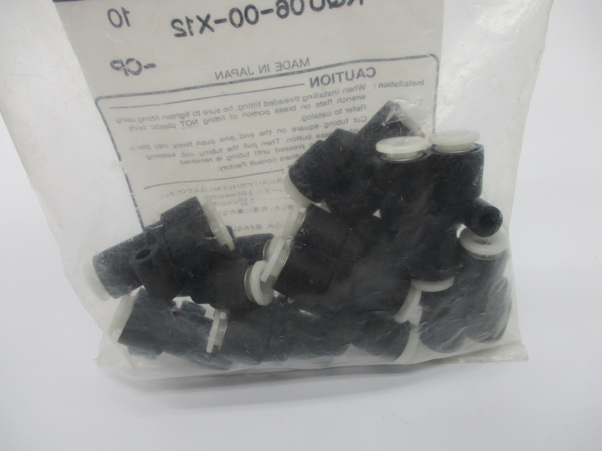 SMC KQU06-00-X12 (PKG OF 10) NSMP