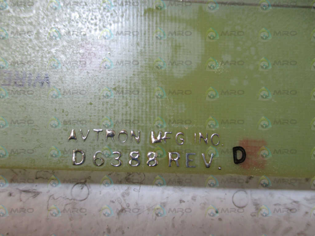 AVTRON D6388 DETECTOR CIRCUIT BOARD MODULE *USED*