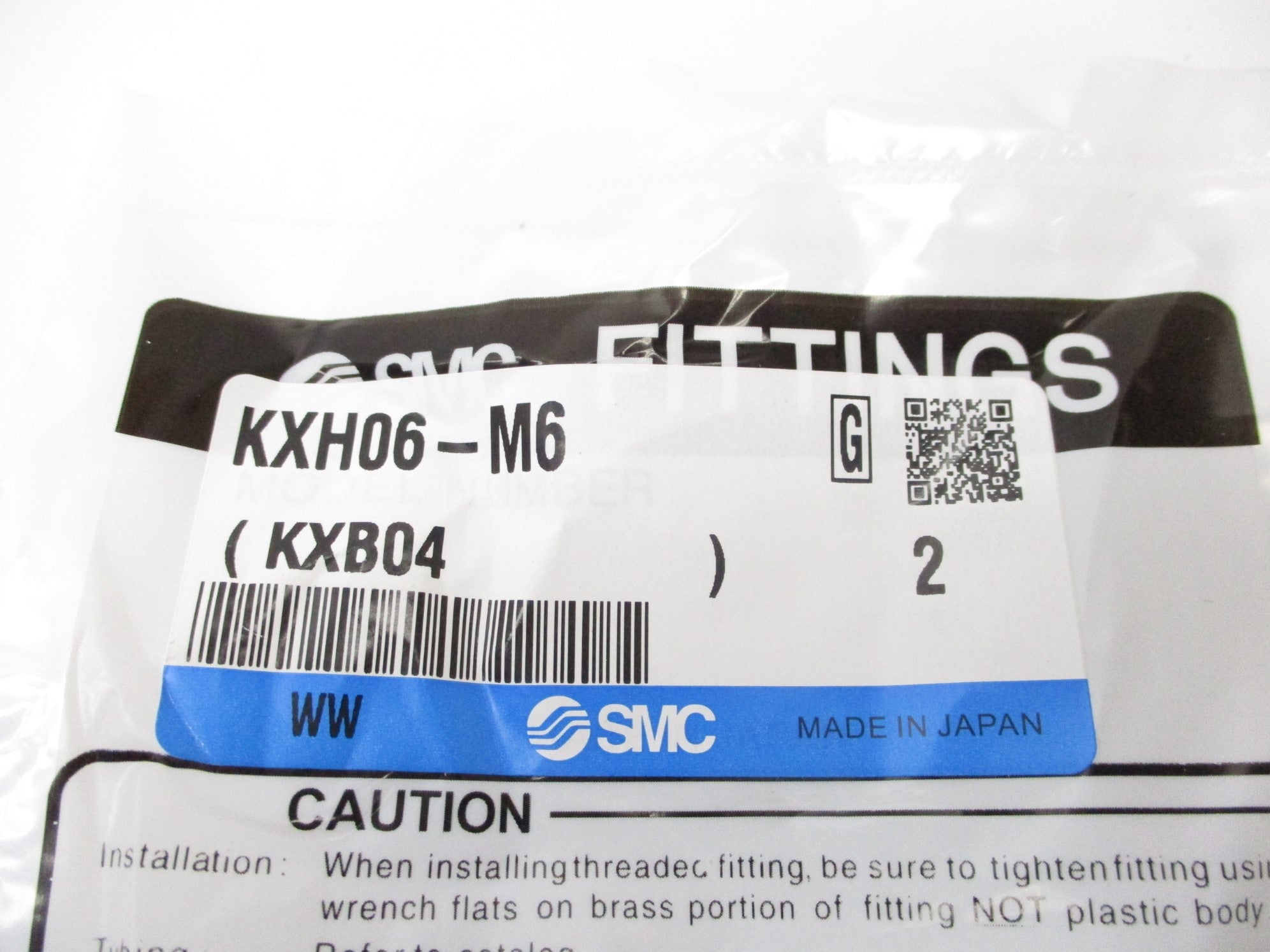 SMC KXH06-M6 (PKG OF 2) NSMP