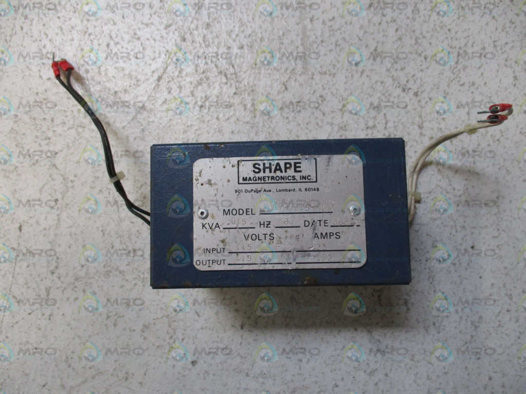 SHAPE MAGNETRONICS ELT-0015-AAB LINE TRANSFORMER *USED*