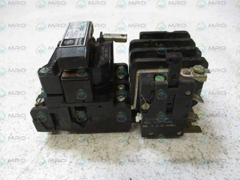 GENERAL ELECTRIC CR206C0 CONTACTOR MOTOR STARTER *USED*