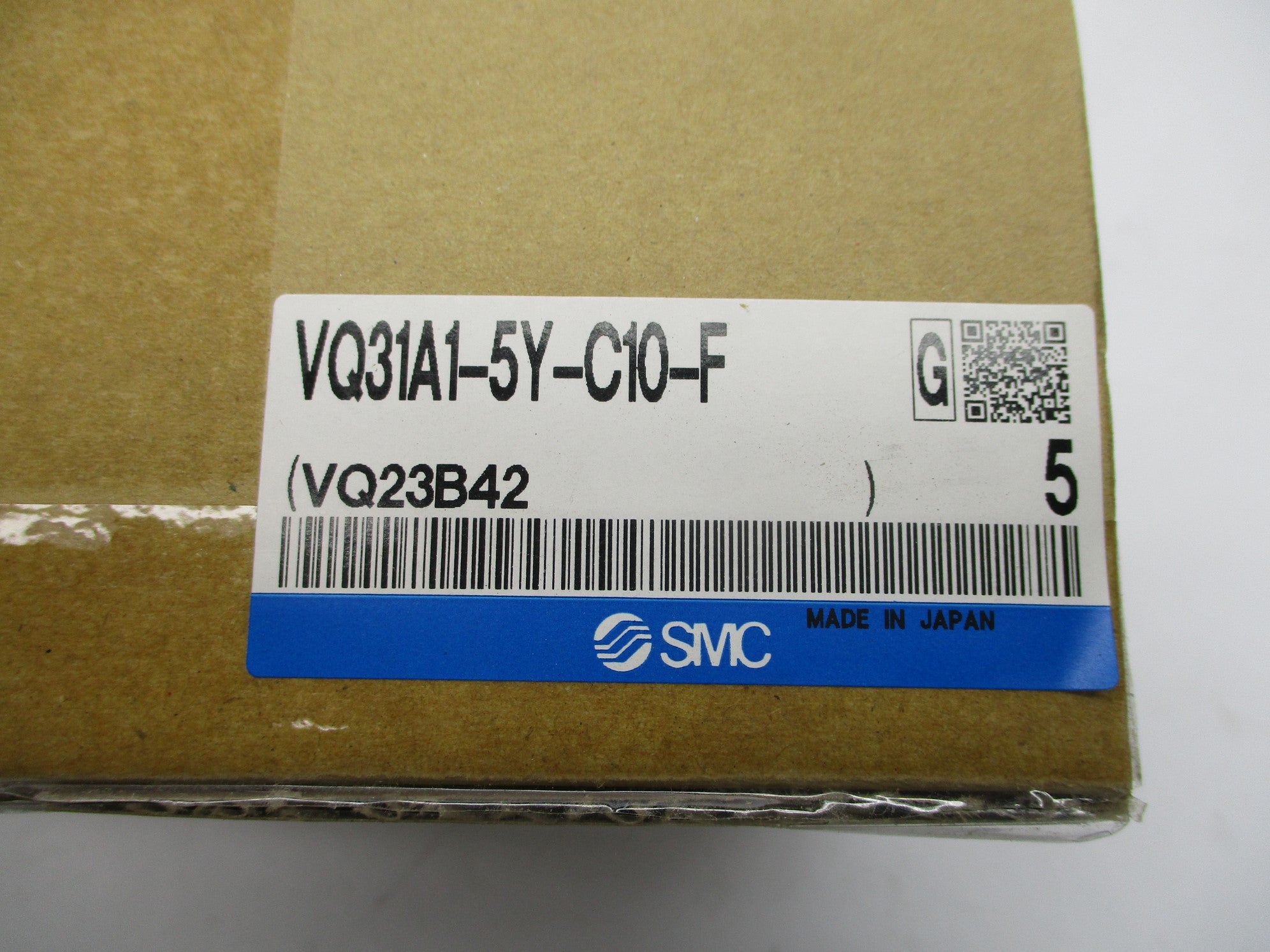 SMC VQ31A1-5Y-C10-F (PKG OF 5) NSMP