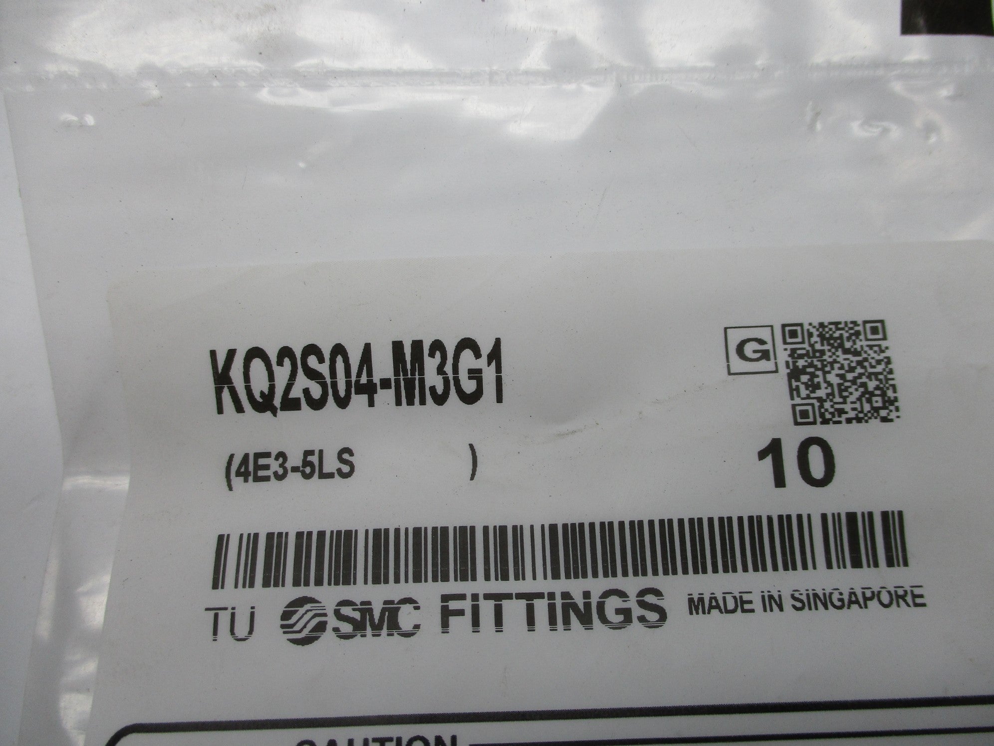 SMC KQ2S04-M3G1 (PKG OF 10) NSMP