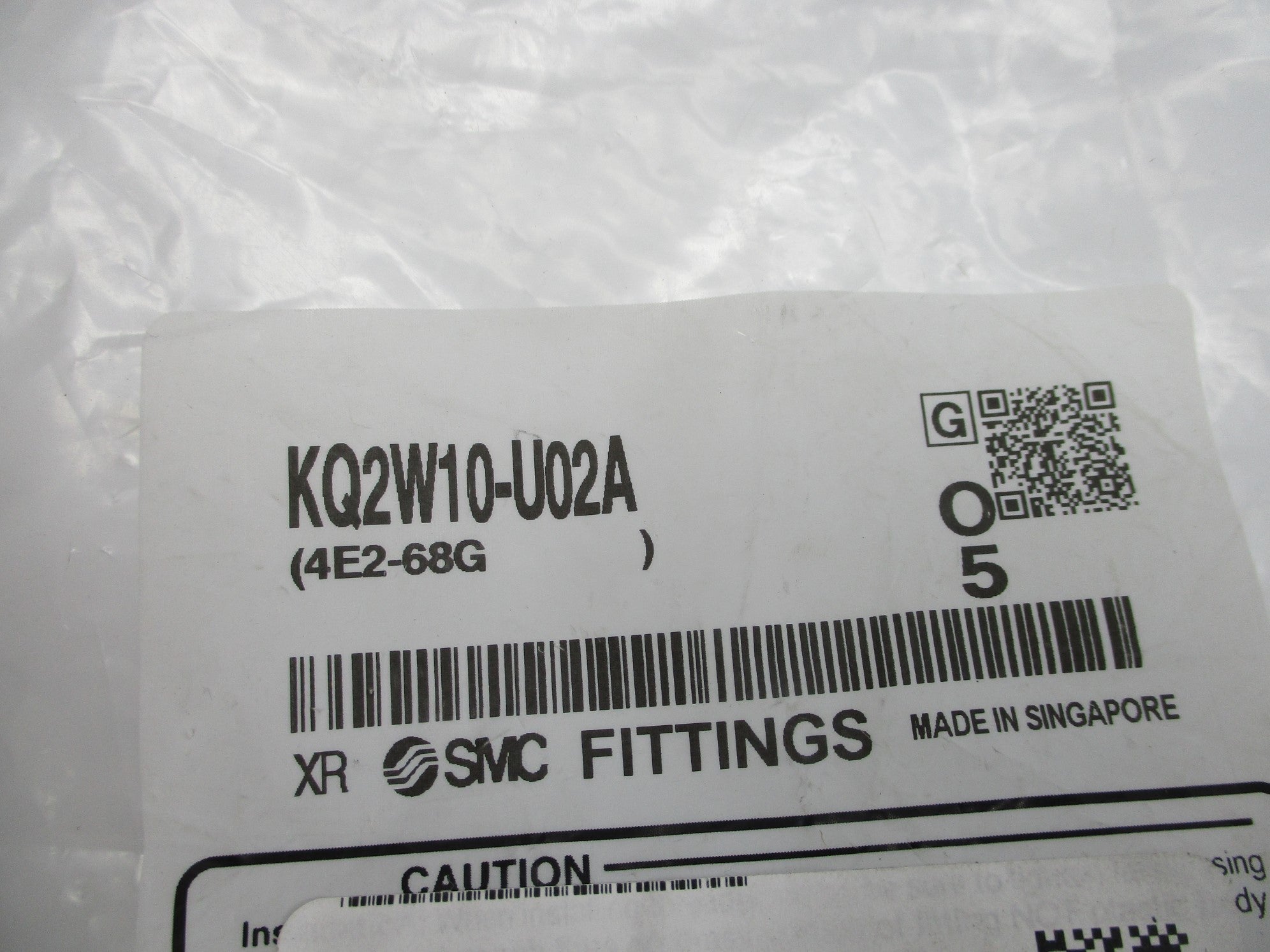 SMC KQ2W10-U02A (PKG OF 5) NSMP