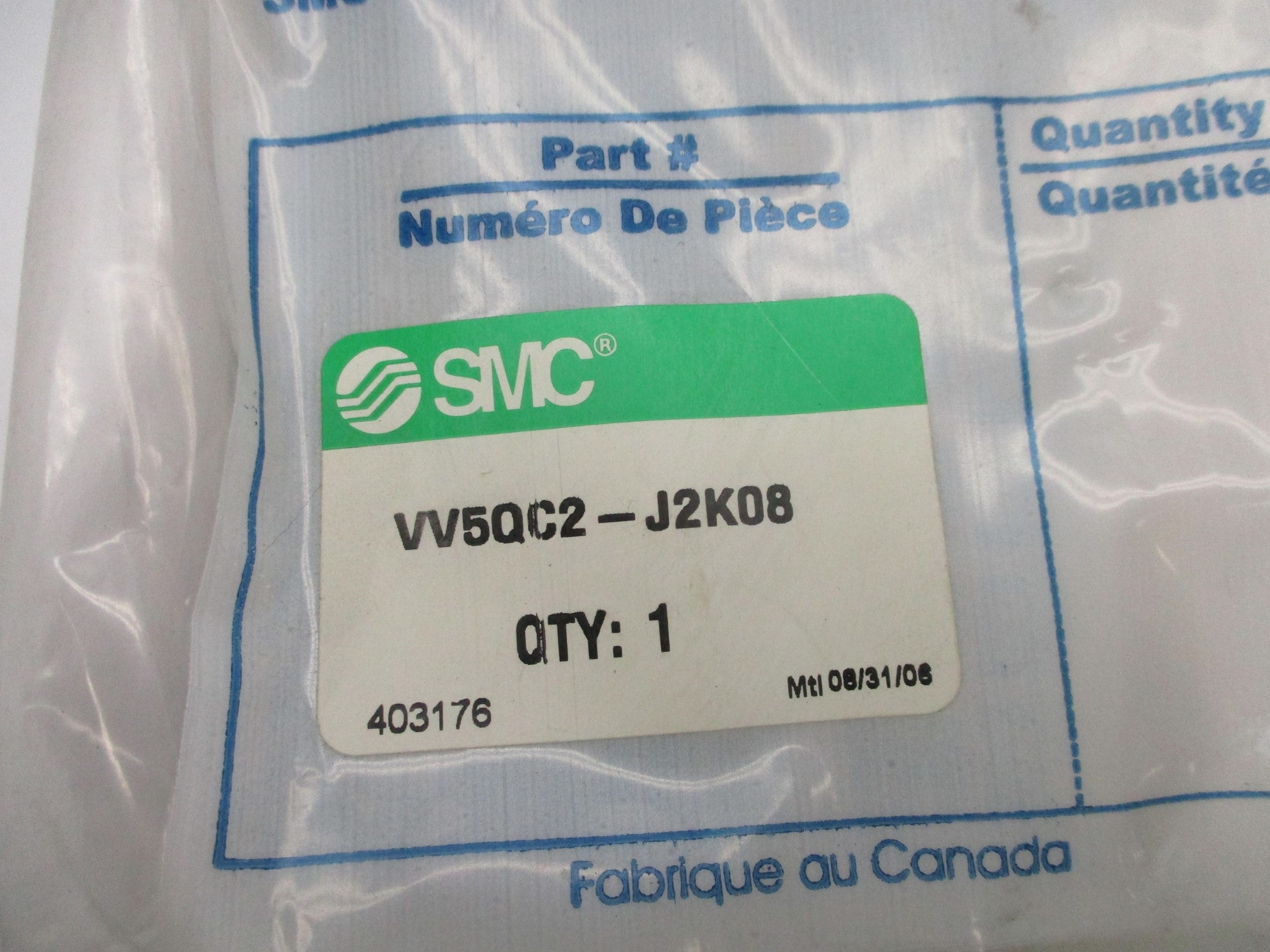 SMC VV5QC2-J2K08 NSMP