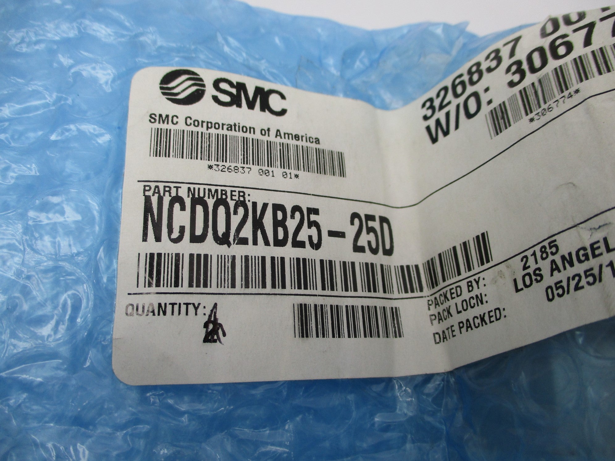 SMC NCDQ2KB25-25D NSMP
