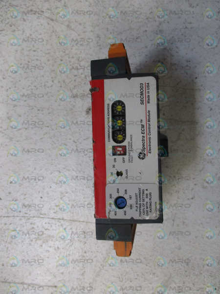 GENERAL ELECTRIC SPECTRA ECM SECMOD3 ELECTRONIC CONTROL MODULE *USED*