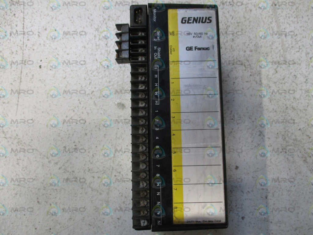 GE FANUC GENIUS IC660TSD100C TERMINAL ASSEMBLY *USED*