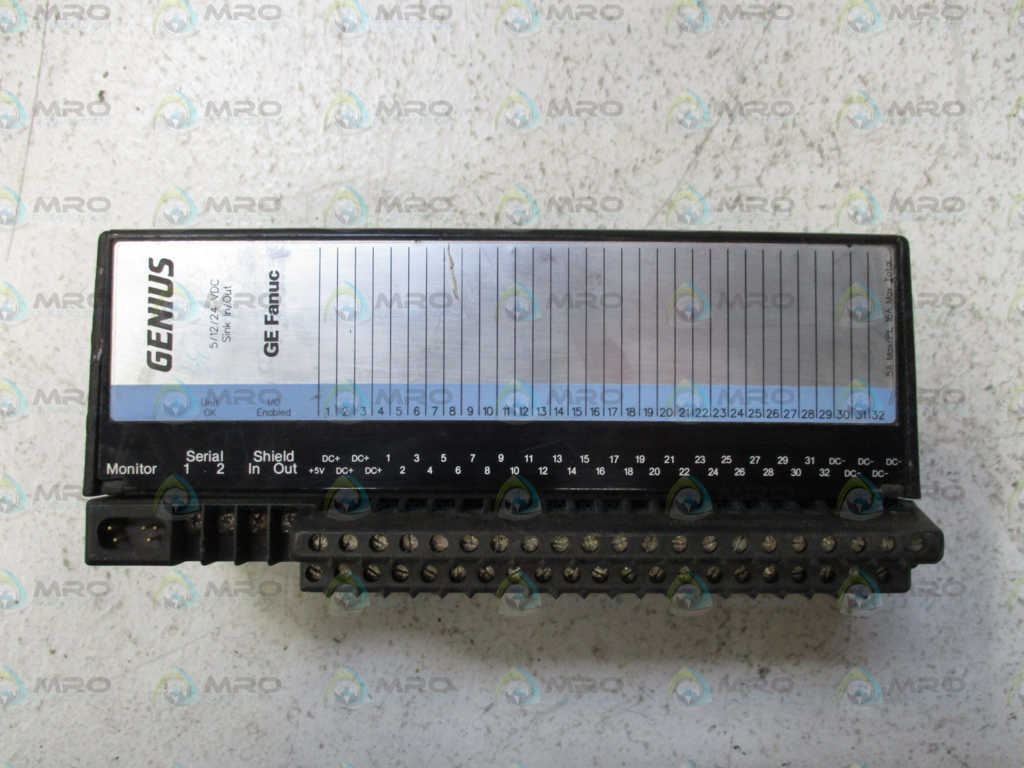 GE FANUC GENIUS IC660TBD025A TERMINAL ASSEMBLY *USED*