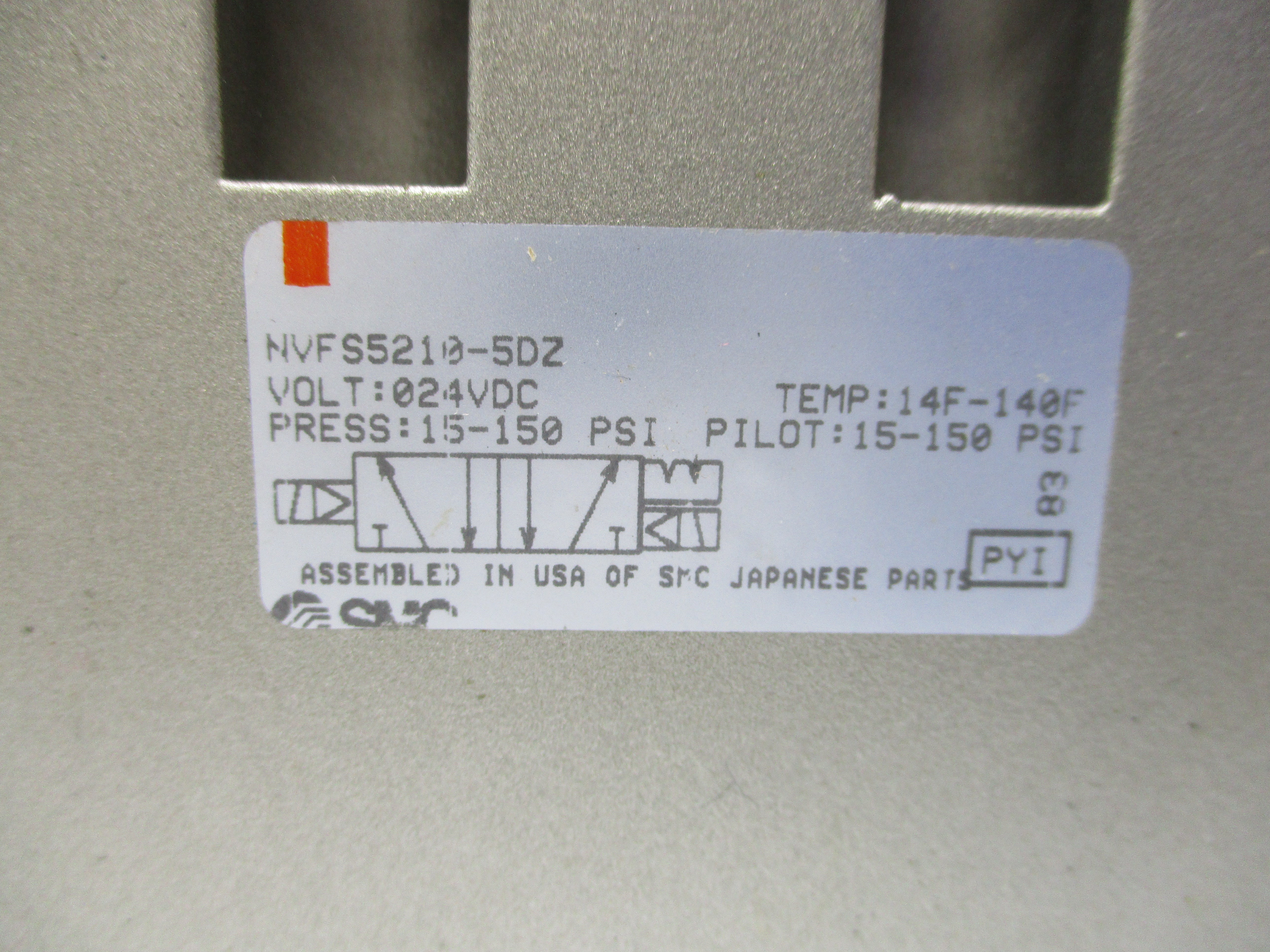 SMC NVFS5210-5DZ 24VDC 15-150PSI NSNP