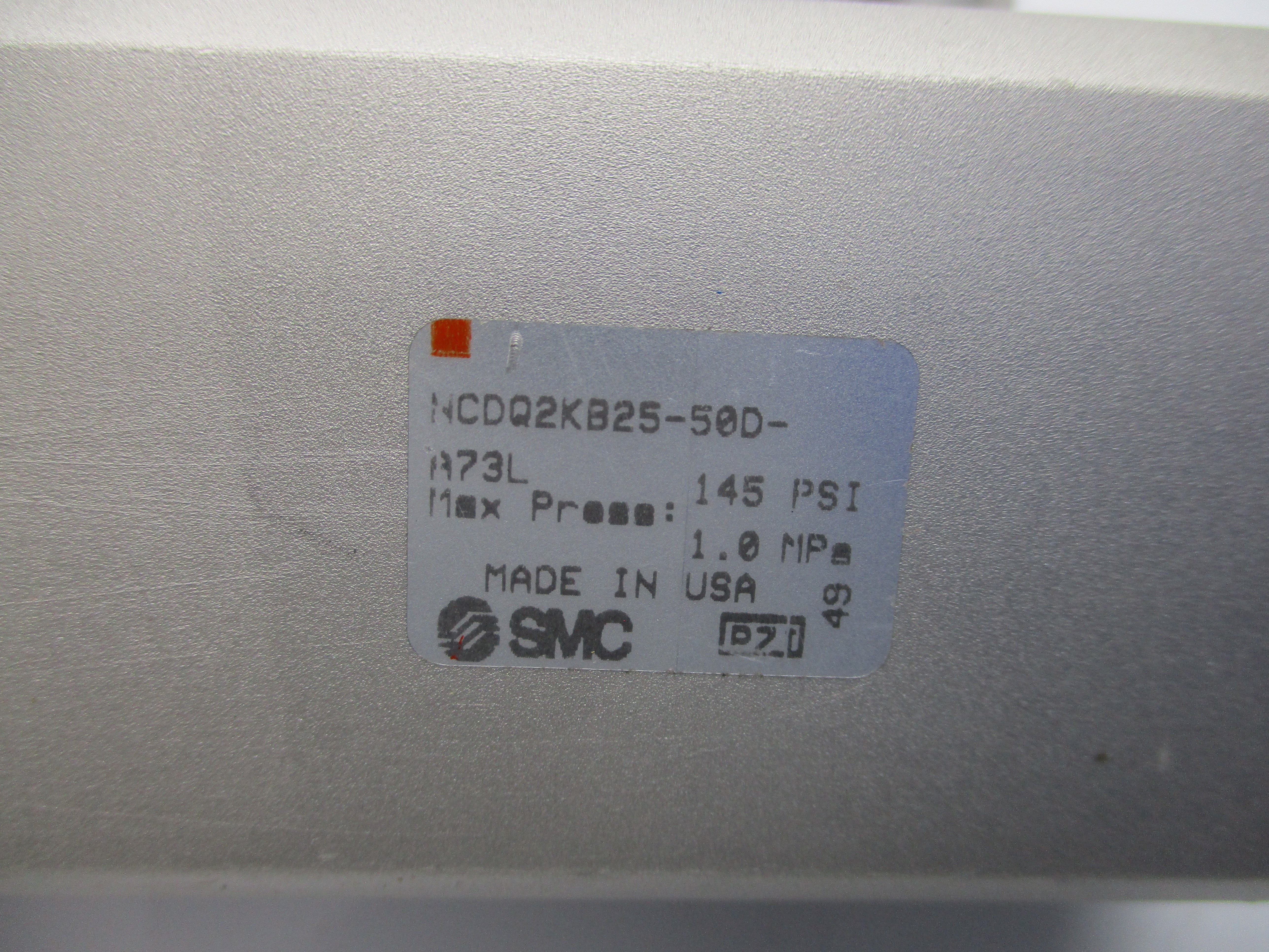 SMC NCDQ2KB25-50D-A73L 145PSI NSNP