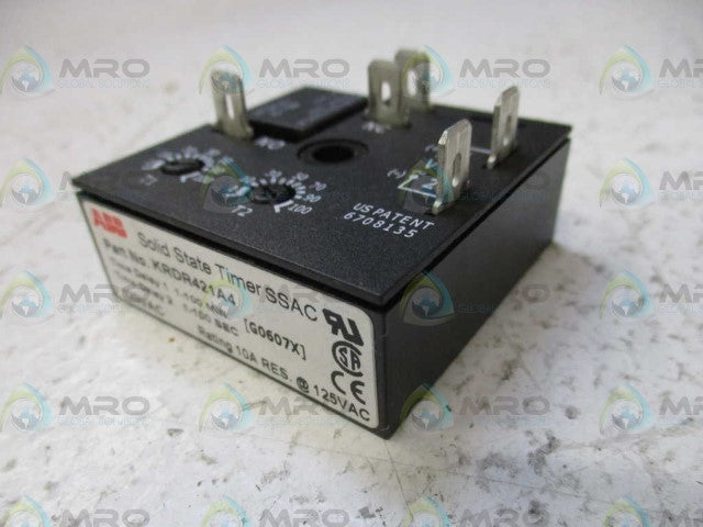 ABB KRDR421A4 SOLID STATE TIMER *NEW IN BOX*