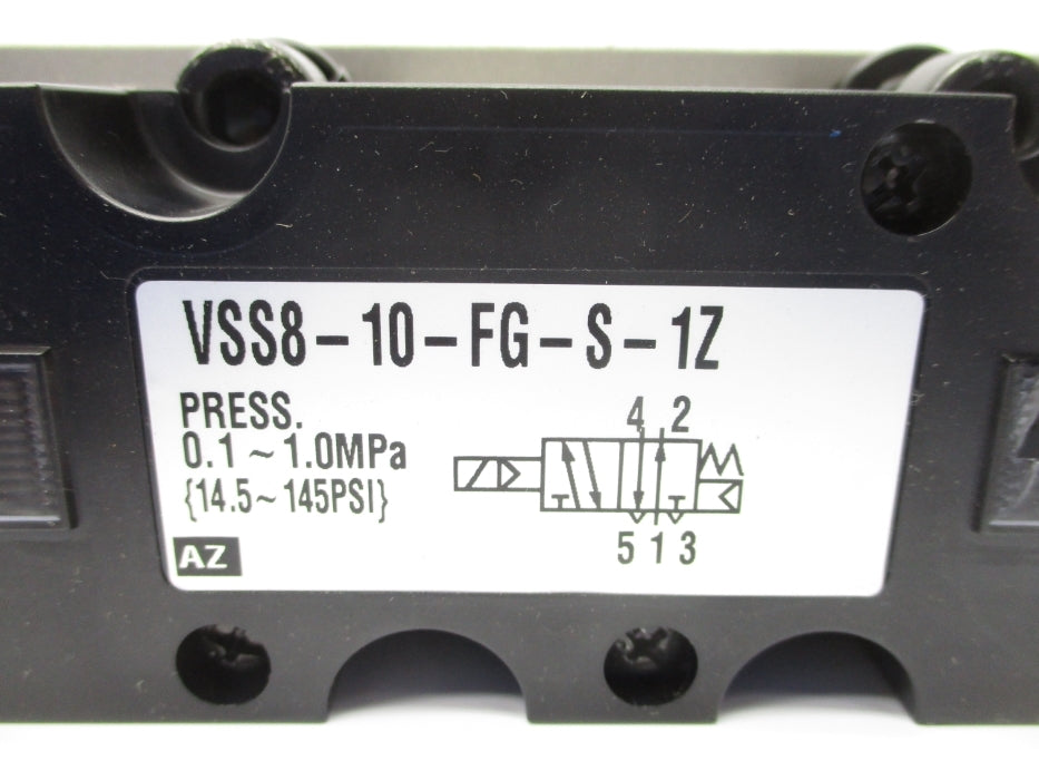 SMC VSS8-10-FG-S-1Z 14.5-145PSI NSNP