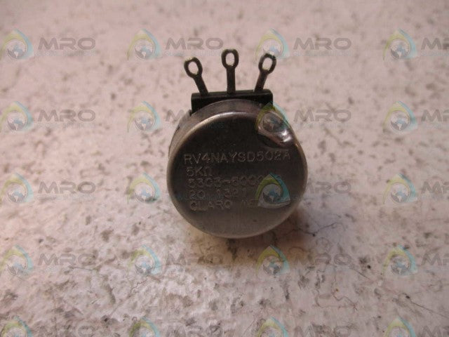 HONEYWELL 53C3-5000-S, RV4NAYSD502A POTENTIOMETER *NEW IN BOX*
